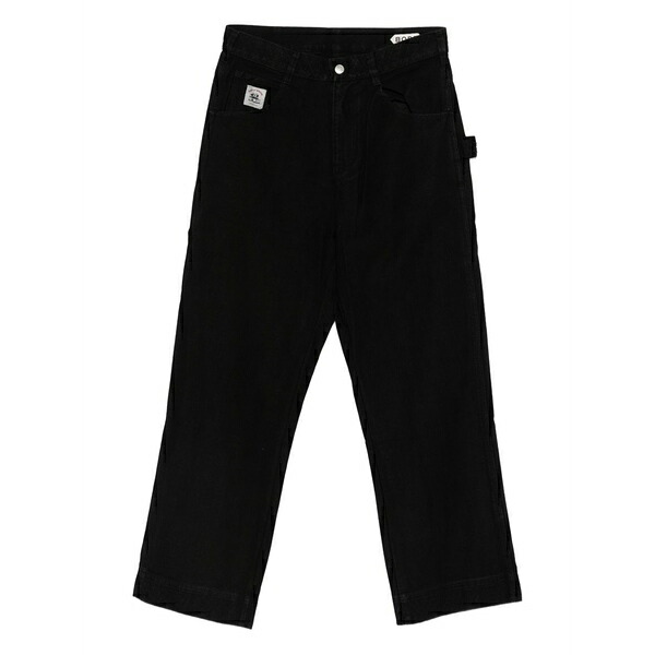 ボーディ メンズ デニムパンツ ボトムス Logo-patch jeans Black｜asty 79,640円
