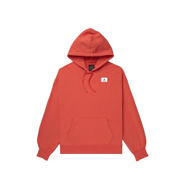 ジョーダン レディース パーカー・スウェットシャツ アウター Flight fleece logo-patch hoodie Orange