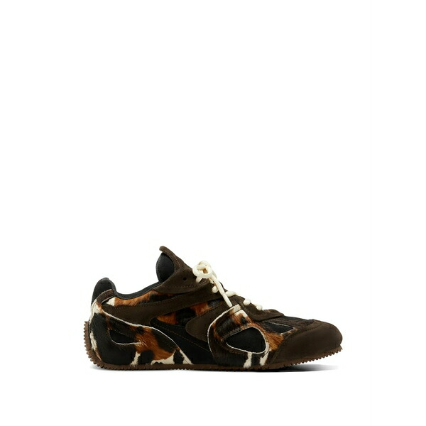 アクセルアリガト レディース スニーカー シューズ Slow animal-pattern sneakers Brown｜asty 55,990円