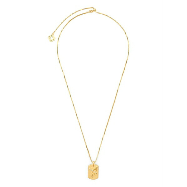 マージュ レディース ネックレス・チョーカー・ペンダントトップ アクセサリー Sagittarius zodiac-design necklace Gold|asty