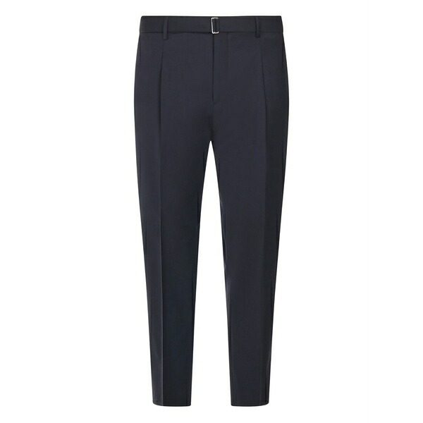 ビーエイブル メンズ カジュアルパンツ ボトムス Pleated-design side-pockets trousers Blue|asty