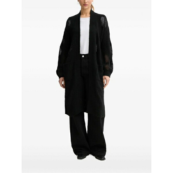 ベネトン  レディース ジレー アウター Open-front cardigan Black