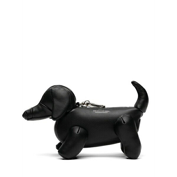ミハラヤスヒロ レディース クラッチペダル御徒面子 御徒面子 Dolls dachshund mini bag Black
