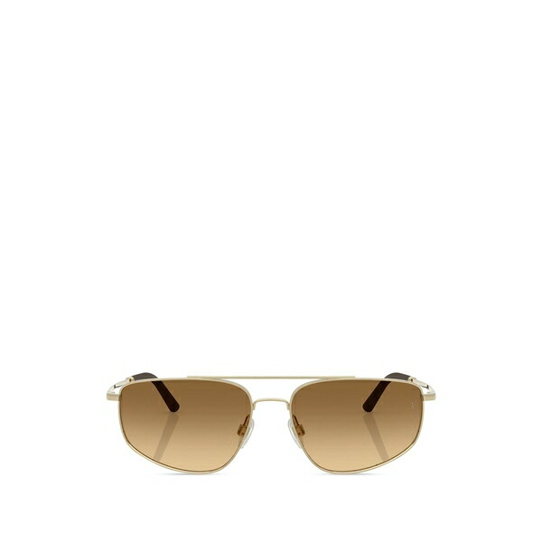 オリバーピープルズ レディース サングラス＆アイウェア アクセサリー Pilot-frame sunglasses Gold｜asty