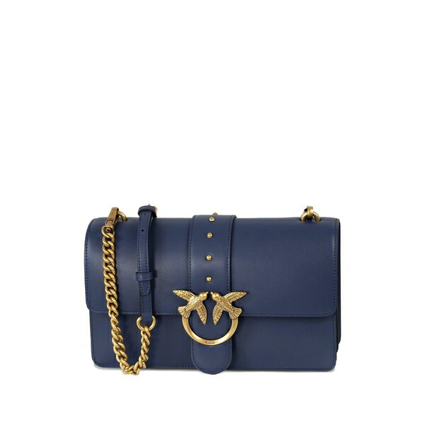 ピンコ レディース ショルダーバッグ バッグ Love birds cross body bag Blue