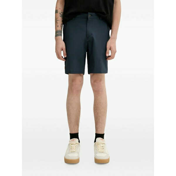 フェールラーベン メンズ カジュアルパンツ ボトムス Logo-patch shorts Blue｜asty