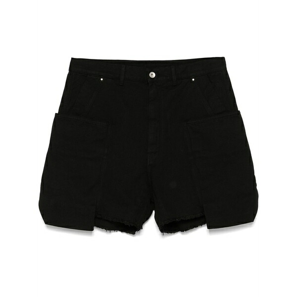 リックオウエンス メンズ カジュアルパンツ ボトムス Stefan cargo shorts Black｜asty