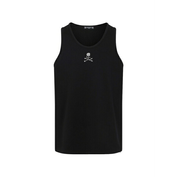 御師匠さん肝ったま・ジャパン メンズ ティーシャツ トップス Skull string vest Black トップス-メンズファッション-Tシャツ・カットソー