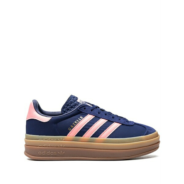 アディダス レディース スニーカー シューズ Gazelle bold \"dark blue/pink spark\"" sneakers Blue"