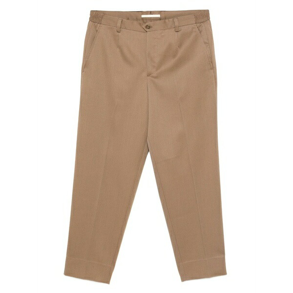 ブリリア 1949 メンズ カジュアルパンツ ボトムス Button trousers Brown｜asty