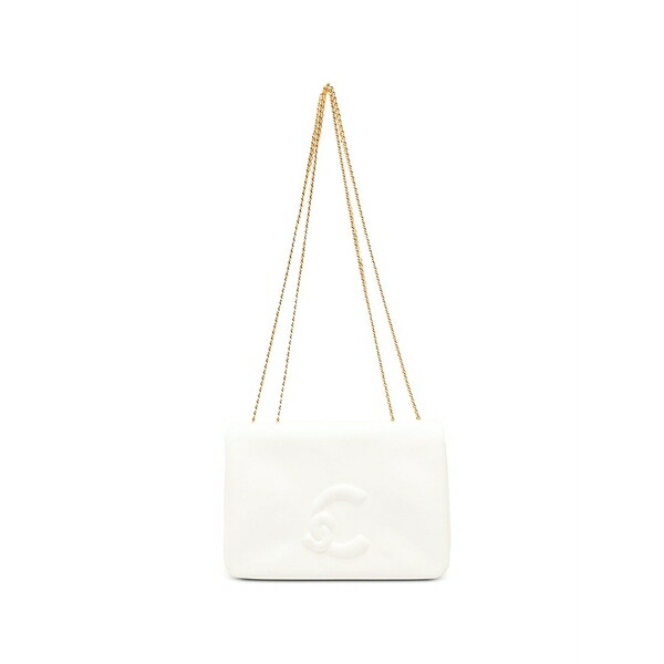 コチネレ レディース ショルダーバッグ バッグ Mini dulse embossed chain shoulder bag White｜asty 34,970円