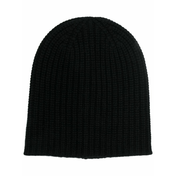 アレックスミル メンズ 帽子 アクセサリー Ribbed beanie Black