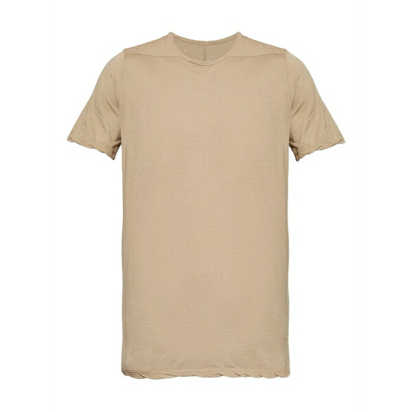 リックオウエンス メンズ Tシャツ トップス Level t-shirt Neutrals｜asty