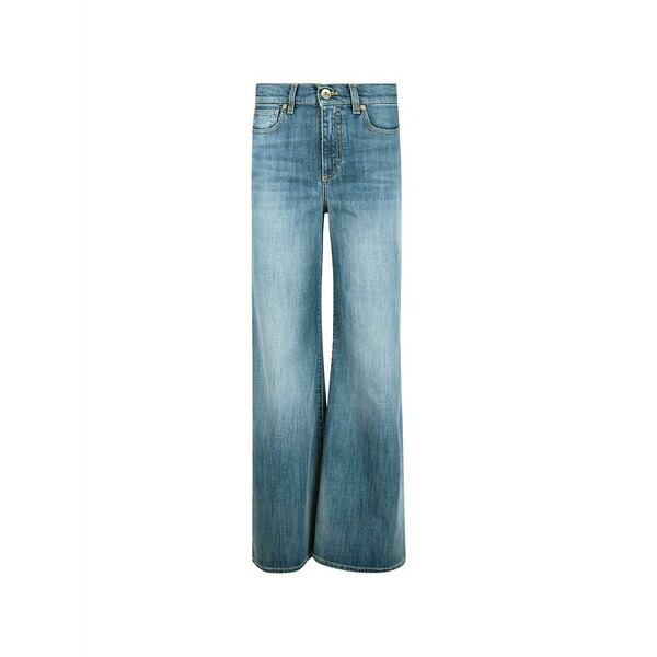 イレブンティ レディース デニムパンツ ボトムス Flared jeans Blue|asty