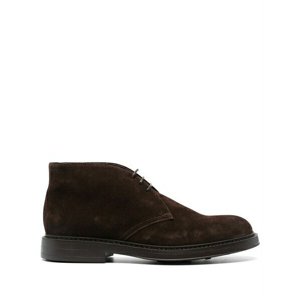 ドンカルズ メンズ ブーツ シューズ Suede boots Brown 靴-その他-ブーツ