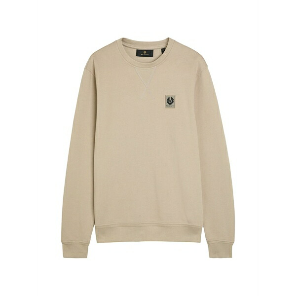 ベルスタッフ メンズ パーカー・スウェットシャツ アウター Logo-detail sweatshirt Neutrals