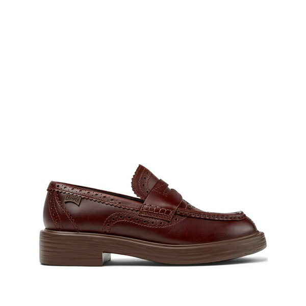 カンペール レディース スリッポン・ローファー シューズ Twins dean smooth penny loafers  Brown