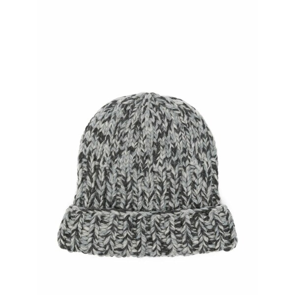 ガニー レディース かぶり笠 付属品 Knitted hat Grey