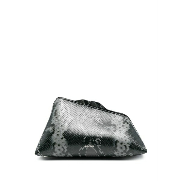 ジ アティコ レディース クラッチペダル御徒面子 御徒面子 8.30 pm clutch bag Black