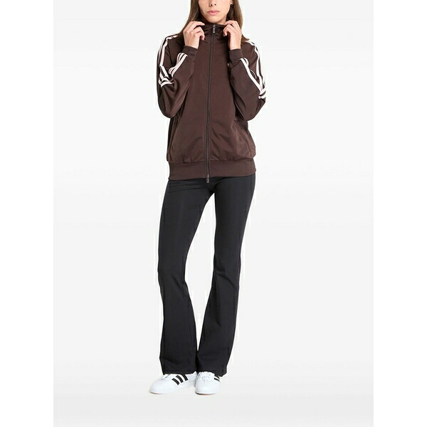 アディダス レディース ジャケット＆ブルゾン アウター Striped track jacket Brown｜asty 18,235円
