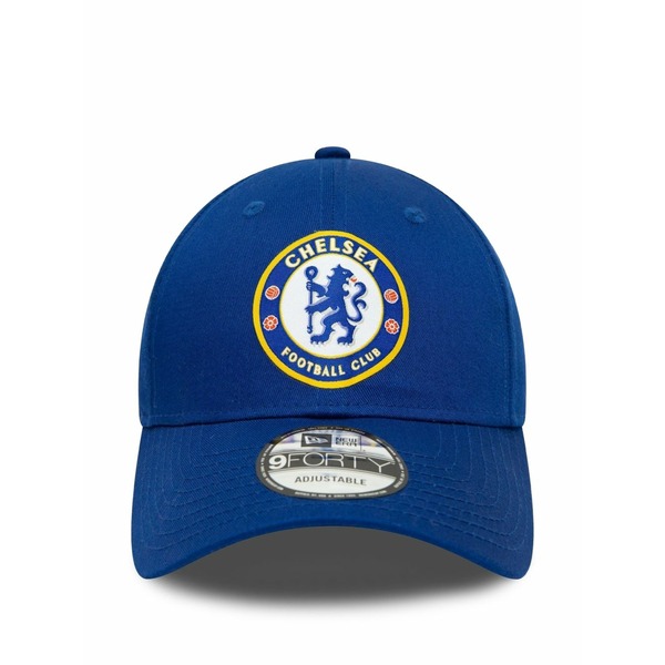 ニューエラ メンズ 帽子 アクセサリー Logo patch adjustable strap cap Blue｜asty 12,766円
