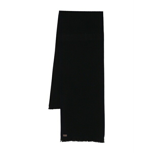 カナーリ メンズ えり巻き・袈裟・えり巻き 付属物 Textured fringed scarf Blue