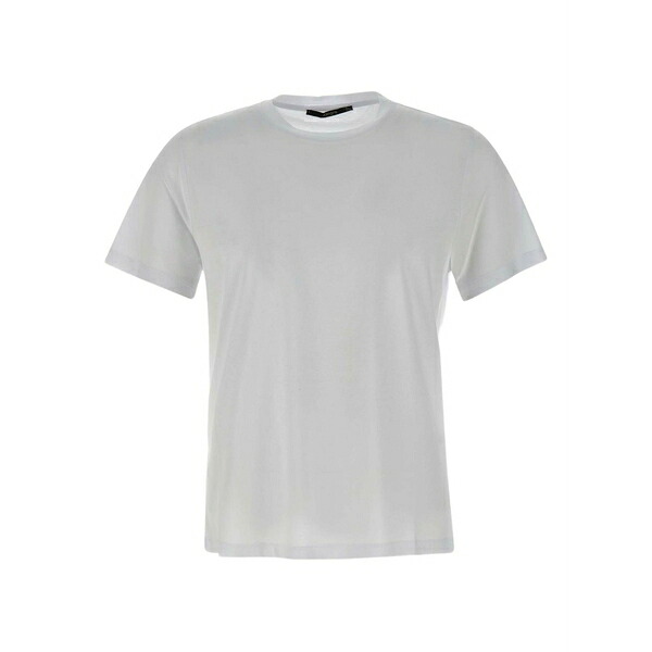 カングラ メンズ Tシャツ トップス Crew-neck t-shirt White|asty