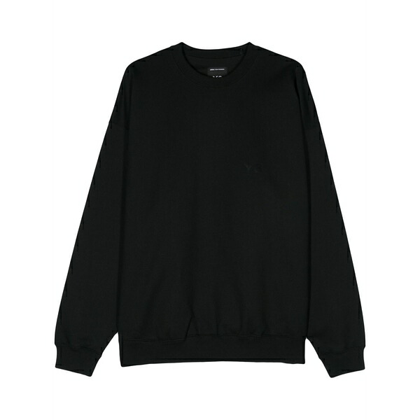 ワイスリー メンズ パーカー・スウェットシャツ アウター Crew-neck sweatshirt Black|asty