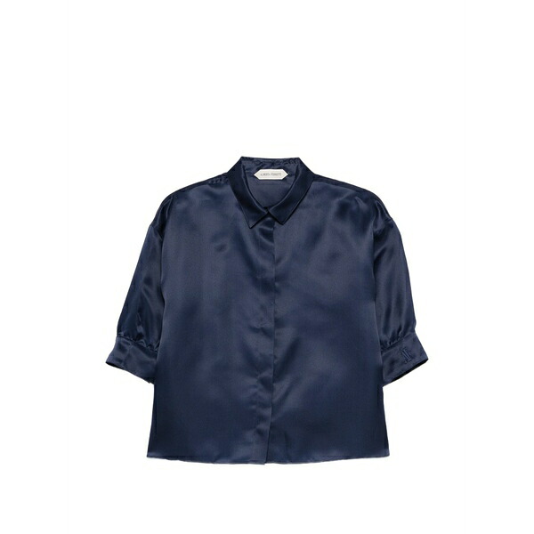 アルベルタ フェレッティ レディース シャツ トップス Short-sleeve shirt Blue｜asty