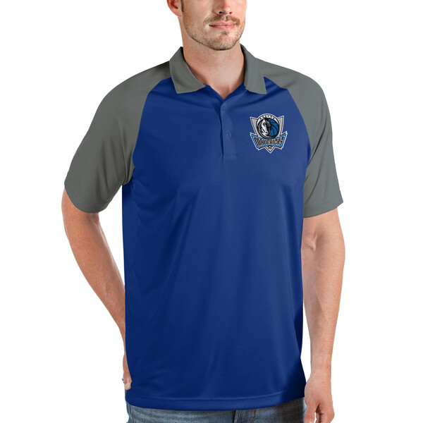 Dallas Cowboys Antigua Century Raglan Polo - Navy/White