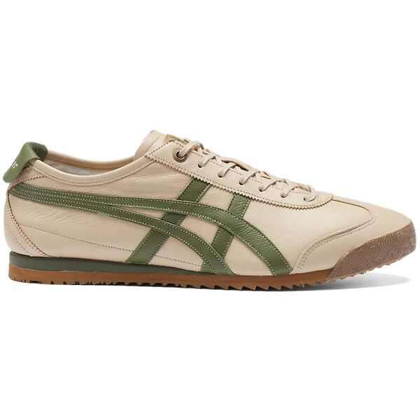 Onitsuka Tiger オニツカタイガー メンズ スニーカー 【Onitsuka Tiger Mexico 66 SD Beige Green】 サイズ US_9(27.0cm) Beige/Green｜asty