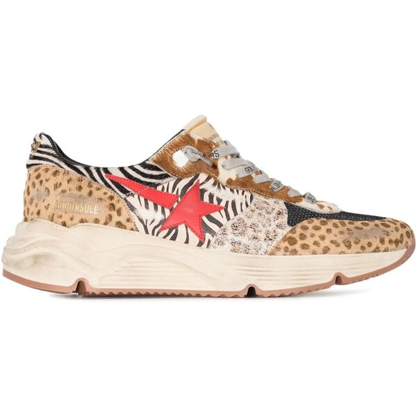 Golden Goose ゴールデングース メンズ スニーカー 【Golden Goose Running Sole Safari Print Multi】 サイズ US_9(27.0cm) Multi｜asty