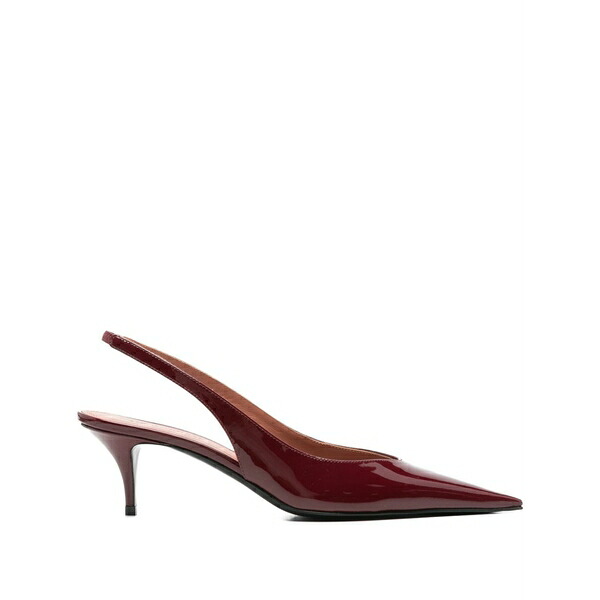 アミナモアディ レディース パンプス シューズ 55粍 anok sling pointed pumps Red
