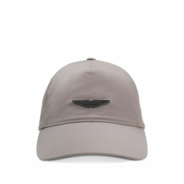 ボス メンズ 帽子 アクセサリー X aston martin logo-plaque cap Grey