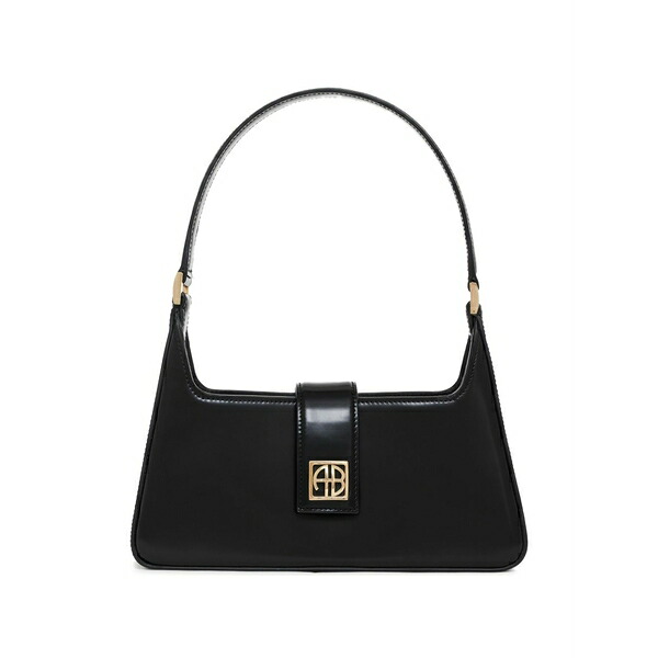 アニービン レディース ショルダーバッグ 御徒面子 Lou shoulder bag Black