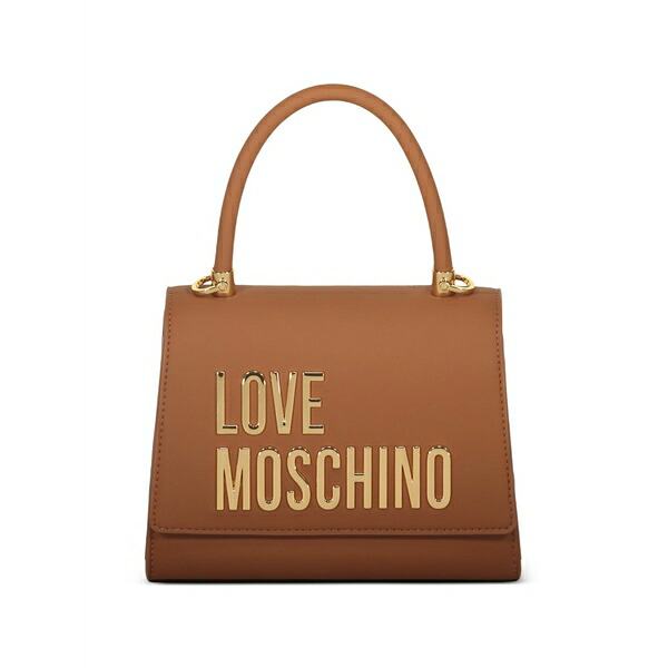 ラブ モスキーノ レディース トートバッグ バッグ Golden logo tote bag Neutrals｜asty