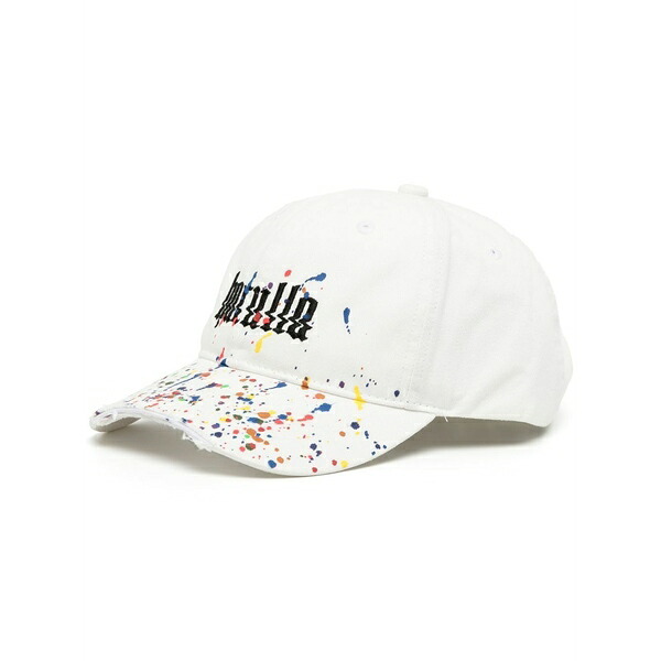 ハクーラ メンズ 帽子 アクセサリー Glitched haculla saw hat White|asty