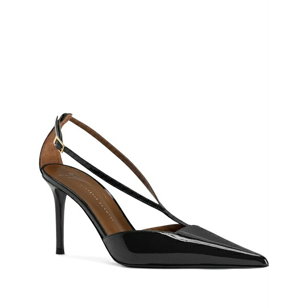 ジュゼッペザノッティ レディース パンプス シューズ Leather heeled pumps Black