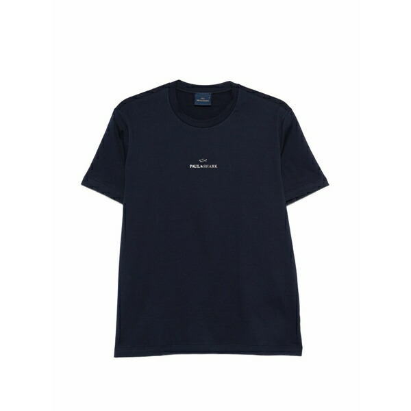 ポールアンドシャーク メンズ ティーシャツ トップス Logo t-shirt Neutrals トップス-メンズファッション