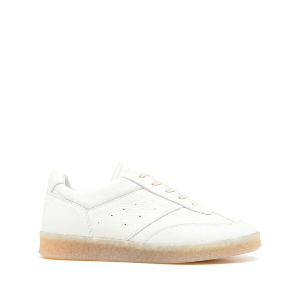 マルタンマルジェラ メンズ スニーカー シューズ Leather sneakers White