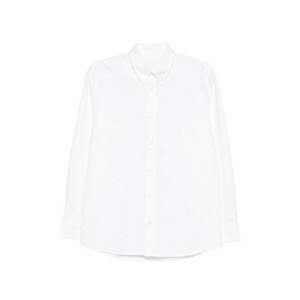 アーペーセー レディース プルオーバー トップス Buttoned shirt White