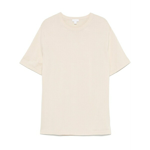 サンスペル メンズ プルオーバー トップス Cotton knit t-shirt Neutrals