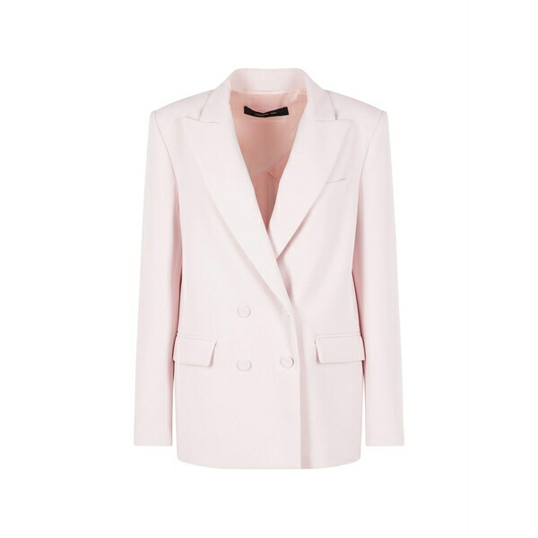 フェデリカ・トシ レディース 上衣＆上衣 アウター Double-breasted jacket Pink