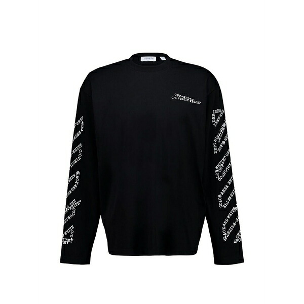 象牙色 メンズ プルオーバー トップス Logo-detail t-shirt Black