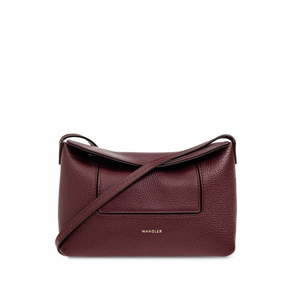 ワンドラー レディース ショルダーバッグ 御徒面子 Penelope leather shoulder bag Red