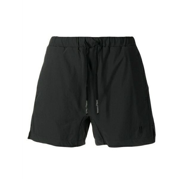 ボリス ビジャン サベリ メンズ カジュアルパンツ ボトムス Embroidered-logo detail shorts Black|asty