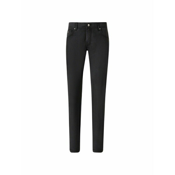 マルコ ペスカローロ メンズ デニムパンツ ボトムス Logo-patch jeans Black｜asty 69,190円