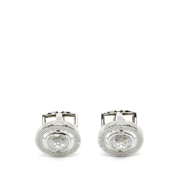 タテオシアン メンズ 輪っか 付属物 Halo quartz cufflinks Silver