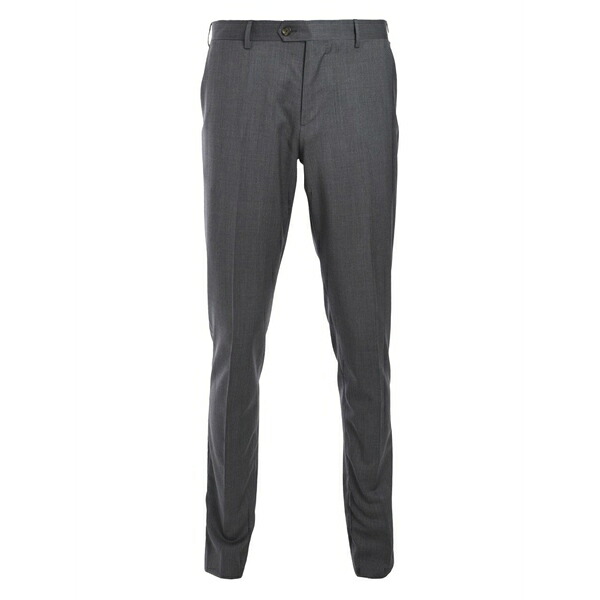 ラルディーニ メンズ カジュアルパンツ ボトムス Tailored wool trousers Grey|asty