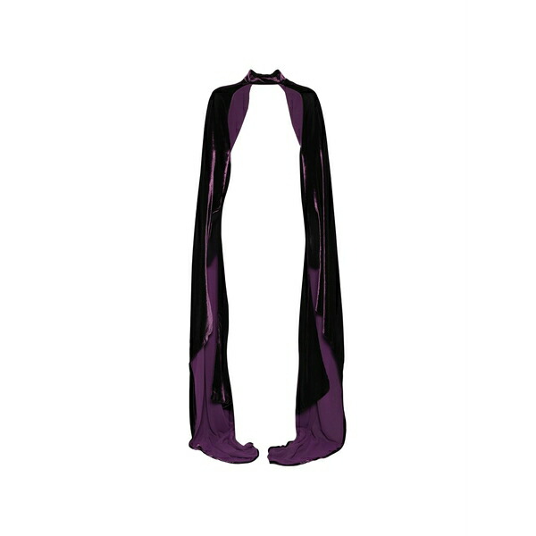 コスタレ天使の都市 レディース 厚地の外套 アウター Open-front cape Purple コート・ジャケット-レディースファッション